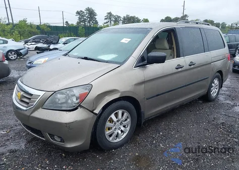 2010 Honda Odyssey Lx из США, поврежденный, VIN 5FNRL3H28AB042537